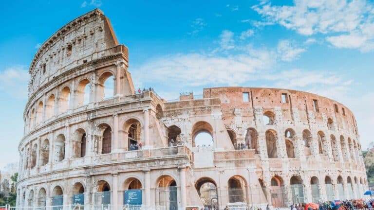 het colosseum in rome